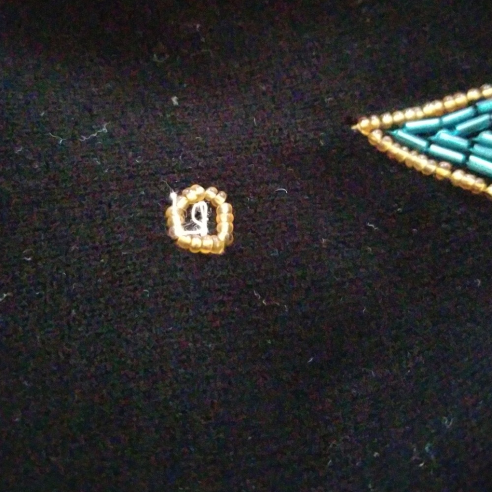 SOLD!!🚫🚫Beaded Cropped Bolero - Picture 7 of 7